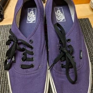 Purple Van's shoes